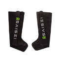 SAISEI Recovery Boots — the pair, black pneumatic compression boots